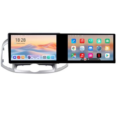 Navigatie Chevrolet Captiva 2012-2018 Manual Kit-109 Edotec 2 ecrane  8 core 4+128 21.6 inch Incell android Wifi 5Ghz gps internet  2