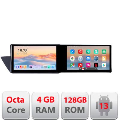 Navigatie BMW X1 E84 Kit-219 Edotec 2 ecrane  8 core 4+128 21.6 inch Incell android Wifi 5Ghz gps internet