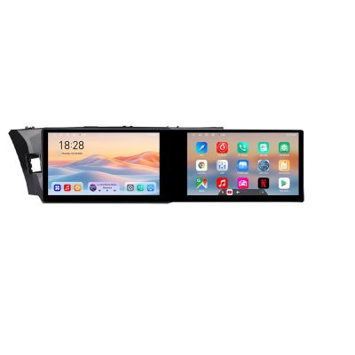 Navigatie Toyota Corolla 2013-2017 Kit-470 Edotec 2 ecrane  8 core 4+128 21.6 inch Incell android Wifi 5Ghz gps internet