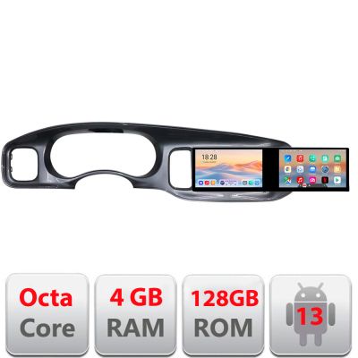 Navigatie Dodge Charger 2011-2014  Edotec Incell 1K 10.5 inch  8 core 4+128 carplay android auto radio internet kit-charger+EDT-E211-RK