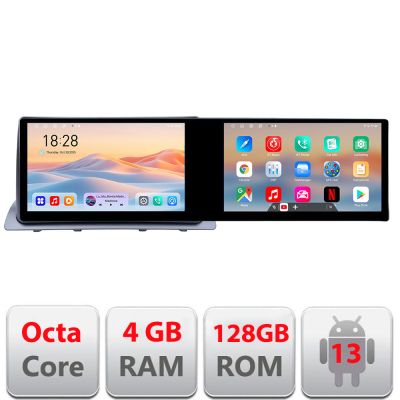 Navigatie Honda CR-V 2023- Edotec Incell 1K 10.5 inch  8 core 4+128 carplay android auto radio internet kit-crv2023+EDT-E211-RK+kit-10-9