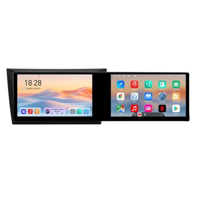 Navigatie VW Golf6 2009-2013 Kit-golf6 Edotec 2 ecrane  8 core 4+128 21.6 inch Incell android Wifi 5Ghz gps internet  C