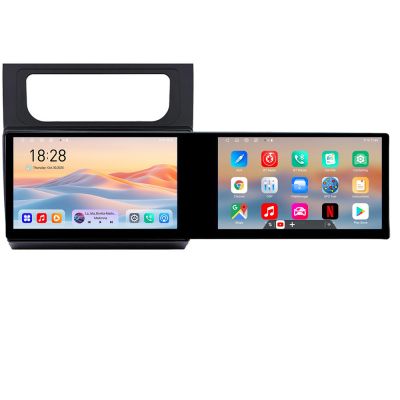 Navigatie VW Touran 2010-2016 Kit-touran3 Edotec 2 ecrane  8 core 4+128 21.6 inch Incell android Wifi 5Ghz gps internet a