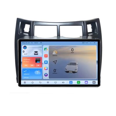 Navigatie Toyota Yaris 2008-2011 C-YARIS08 Android 8 Core 2.2 Ghz 8+128 Qled 1K ADAS 4G LTE GPS 360 KIT-YARIS08+EDT-E409V3