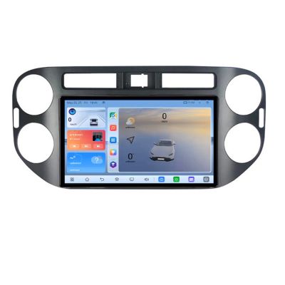 Navigatie VW Tiguan si Golf Plus 2012-2016 Android 8 Core 2.2 Ghz 8+128 Qled 1K ADAS 4G LTE GPS 360 KIT-489v2+EDT-E409V3