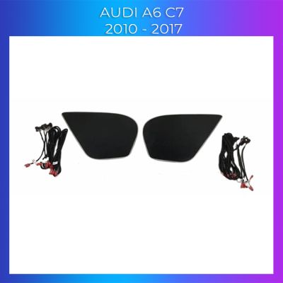 Lumini ambientale dedicate Audi A6 C7 2010-2017 capace difuzoare iluminate control telefon sau sistem original