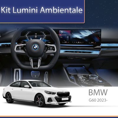 Lumini Ambientale BMW G60 G61 i5 G90 G99 M5 capace boxe iluminate control telefon sau sistem original