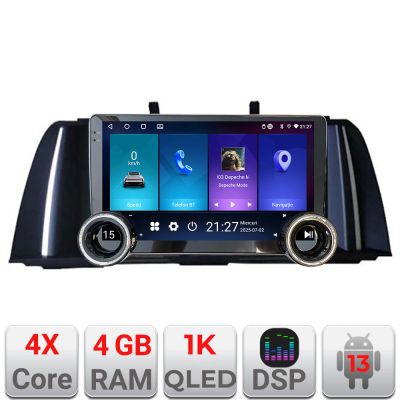 Navigatie Seria 5 F10 2010-2012 CIC Edotec 4+32 10.5 inch Incell 1K android Wifi 5Ghz gps internet