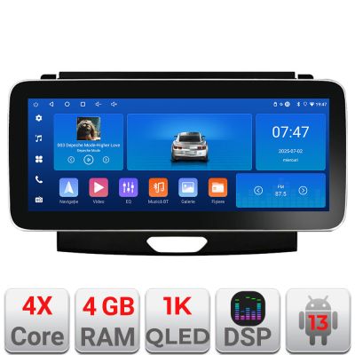 Navigatie Ford Ranger 2015-2019 Edotec 4+64 12.3 inch Incell 1K android Wifi 5Ghz gps internet