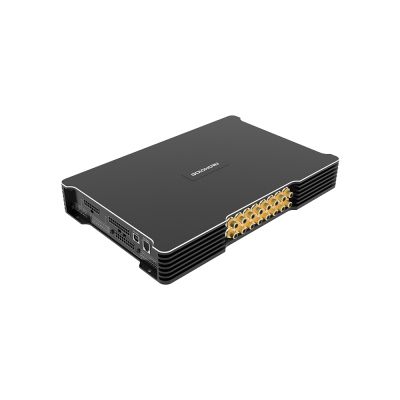 Amplificator cu DSP auto Goldhorn AB218 28 canale 1880 Watts max BT OTG Coaxial Optic A2B Bus