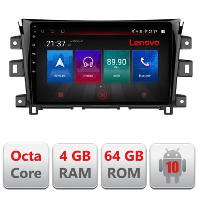 Navigatie Nissan Navara 2017- E-NAVARA17 Octa Core cu Android Radio Bluetooth Internet GPS WIFI DSP 4+64GB 4G RESIGILAT