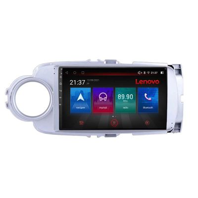 Navigatie Toyota Yaris 2010-2018 E-YARIS10 Octa Core cu Android Radio Bluetooth Internet GPS WIFI DSP 4+64GB 4G RESIGILAT