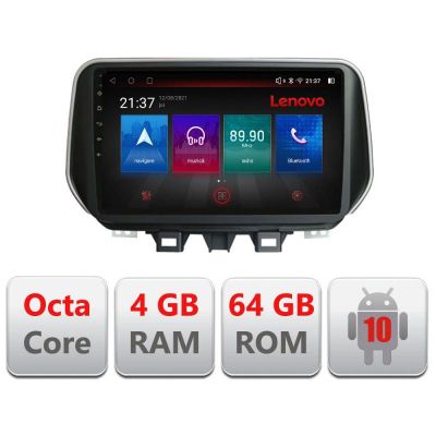 Navigatie Hyundai Tucson 2019- E-1135 Octa Core cu Android Radio Bluetooth Internet GPS WIFI DSP 4+64GB 4G RESIGILAT