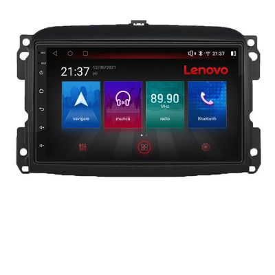 Navigatie Fiat 500 2015-2021 Android radio gps internet Octa Core 4+64 LTE Kit-500new+EDT-E510-PRO RESIGILAT