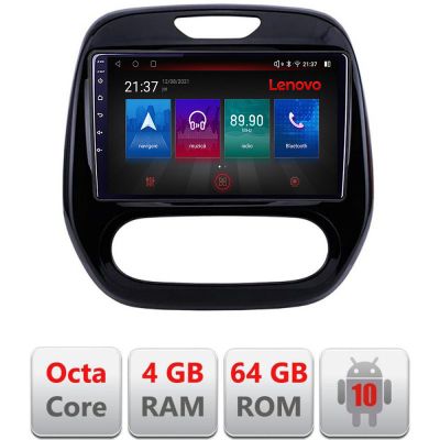 Navigatie Renault Captur 2013-2020 Android radio gps internet Octa Core 4+64 LTE KIT-captur-v2+EDT-E509-PRO RESIGILAT