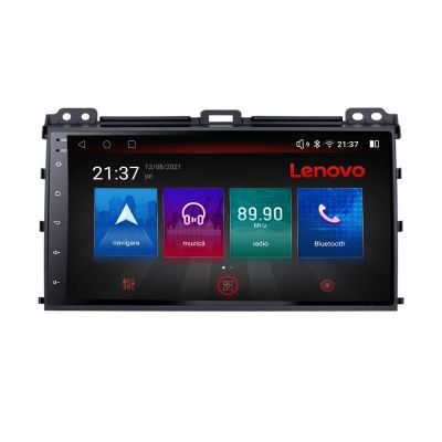 Navigatie Toyota Prado 2004-2009 E-456 Octa Core cu Android Radio Bluetooth Internet GPS WIFI DSP 4+64GB 4G RESIGILAT