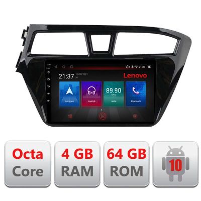 Navigatie Hyundai i20 2015-2018 E-517 Octa Core cu Android Radio Bluetooth Internet GPS WIFI DSP 4+64GB 4G RESIGILAT