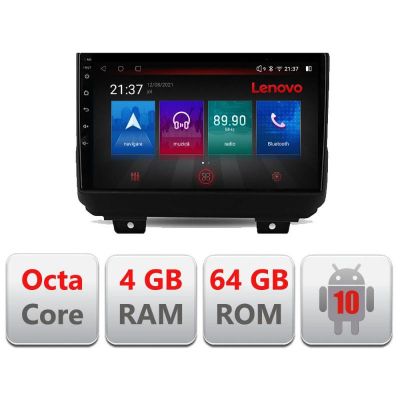 Navigatie Jeep Wrangler 2018- E-WRANGLER Octa Core cu Android Radio Bluetooth Internet GPS WIFI DSP 4+64GB 4G RESIGILAT