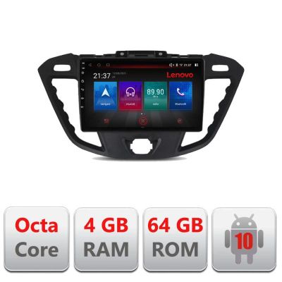 Navigatie Ford Transit E-845 Octa Core cu Android Radio Bluetooth Internet GPS WIFI DSP 4+64GB 4G RESIGILAT