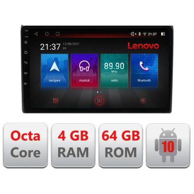 Navigatie Audi A4 B6 E-050 Octa Core cu Android Radio Bluetooth Internet GPS WIFI DSP 4+64GB 4G v1 RESIGILAT