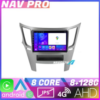 Navigatie Subru Legacy 2010 2015 KIT 458 EDOTEC-LITE Android Ecran 720P Octa Core 8 128 Carplay