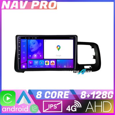 Navigatie Volvo S60 2014 2018 sistem Sensus Connect KIT s60 14 EDOTEC-LITE Android Ecran 720P Octa Core 8 128 Carplay
