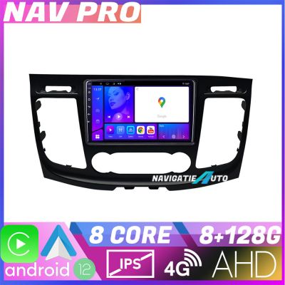 Navigatie Ford Transit 2019 varianta radio cd simplu EDOTEC-LITE Android Ecran 720P Octa Core 8 128 Carplay