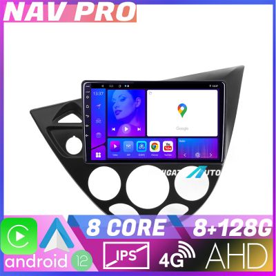 Navigatie Ford Focus 1 1998 2004 EDOTEC-LITE Android Ecran 720P Octa Core 8 128 Carplay