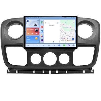 Navigatie dedicata Opel Movano, Renault Master 2010-2021 Edonav ecran 13" 1K 4+64 Android Waze USB Navigatie 4G 360 Toslink Yotube V2