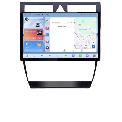 Navigatie dedicata Audi A6 Quad Core N-102 Edonav ecran 13" 1K 4+64 Android Waze USB Navigatie 4G 360 Toslink Youtube Radio KI