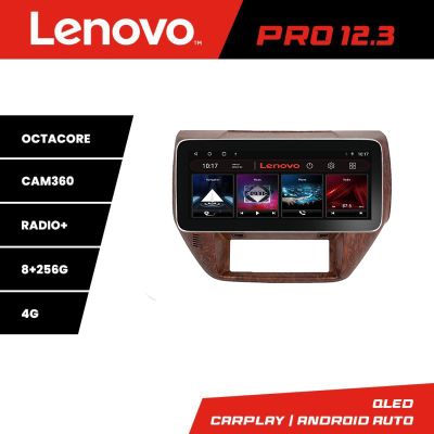 Navigatie Nissan Patrol 2005-2011 Lenovo PRO 8+256 12.3 inch qled android 4G DSP gps internet Kit-patrol