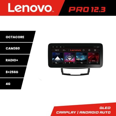 Navigatie Ssangyong Korando 2011- 2013 K-159 Lenovo PRO 8+256 12.3 inch qled android 4G DSP gps internet