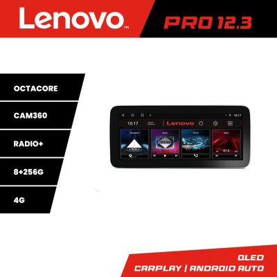 Navigatie Mercedes Viano Vito 2014-2022 Lenovo PRO 8+256 12.3 inch qled android 4G DSP gps internet  Kit-viano-old