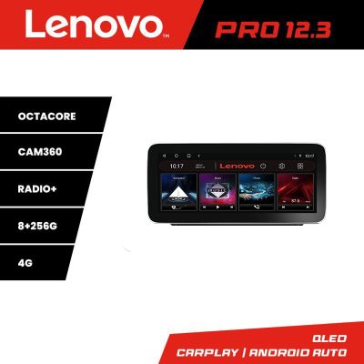 Navigatie Peugeot 2008 2020- Lenovo PRO 8+256 12.3 inch qled android 4G DSP gps internet  Kit-209-2020
