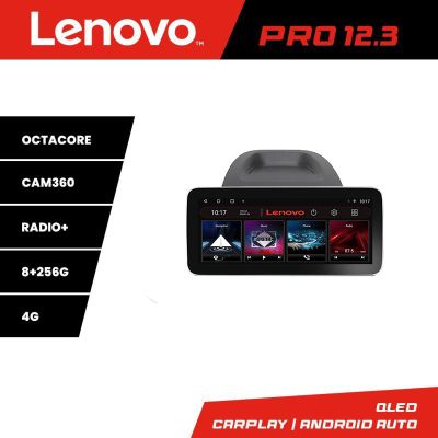 Navigatie Ford Fiesta K-256 Lenovo PRO 8+256 12.3 inch qled android 4G DSP gps internet  8Core