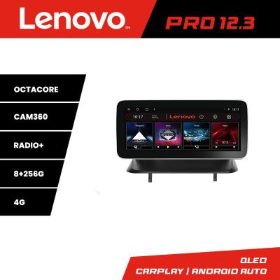 Navigatie Peugeot 3008 5008 Lenovo Qled 12.3 inch Octa Core 8+256 360 DSP ADAS carplay android auto radio internet kit-3008+PRO-12.3-8+256
