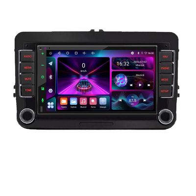 Navigatie dedicata VW Skoda Seat 7 inch Edotec Incell 4+64 carplay android auto radio internet Wifi 5Ghz kit-vw-universal+EDT-E200_v2