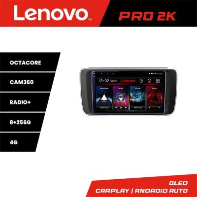 Navigatie Nissan Leaf 2018-2024 Lenovo Qled 2K Octa Core 8+256 360 DSP carplay android auto radio gps internet kit-leaf+PRO-2K-9-8+256