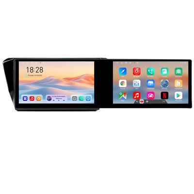 Navigatie Skoda Superb 3 2015- Kit-932 Edotec 2 ecrane  8 core 4+128 21.6 inch Incell android Wifi 5Ghz gps internet  C