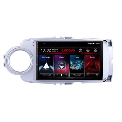 Navigatie Toyota Yaris 2010-2018 Lenovo Kit-YARIS10 8 core 6+128 GB Android Waze USB Navigatie Internet Youtube Radio Lenovo