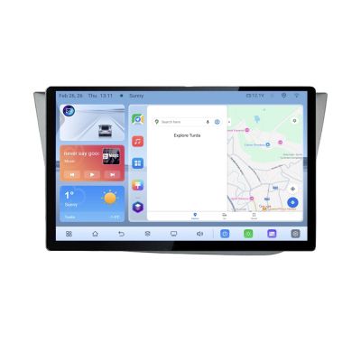 Navigatie dedicata Seat Leon 2005-2012 N-leon05 Edonav ecran 13" 1K 4+64 Android Waze USB Navigatie 4G 360 Toslink Youtube Rad