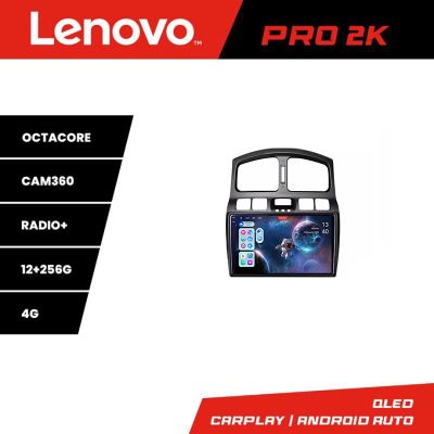 Navigatie Hyundai Santa Fe 2000-2006 Android radio gps internet 8 core QLED 2K 12+256 360 Lenovo