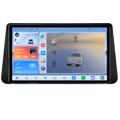 Navigatie Nissan Micra intre anii 2014-2024 Android 8 Core 2.2 Ghz 8+128 Qled 1K ADAS 4G LTE GPS 360 KIT-micra+EDT-E409V3