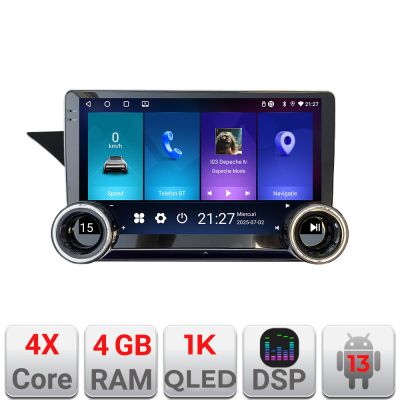 Navigatie Mercedes GLK 2012-2015 NTG4.5 Kit-GLK Edotec  4+64 10.5 inch Incell 1K android Wifi 5Ghz gps internet