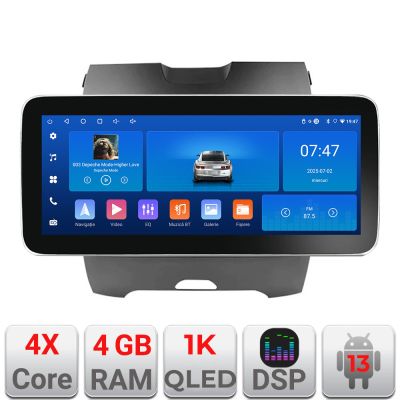 Navigatie Ford Edge 2015-2021 Highline Edotec 4+64 12.3 inch Incell 1K android Wifi 5Ghz gps internet