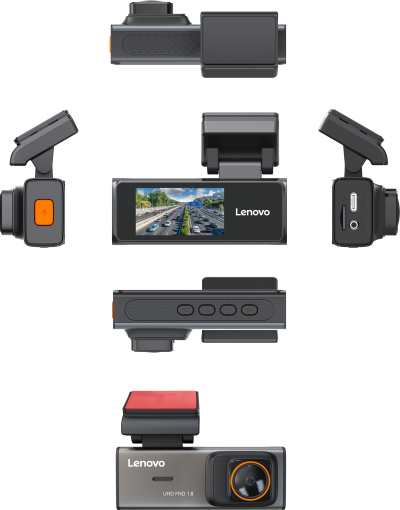 Camera DVR Lenovo S7-1980 2K fata si 1080 spate ecran 1.97 inch IPS Wifi unghi larg monitorizare parcare